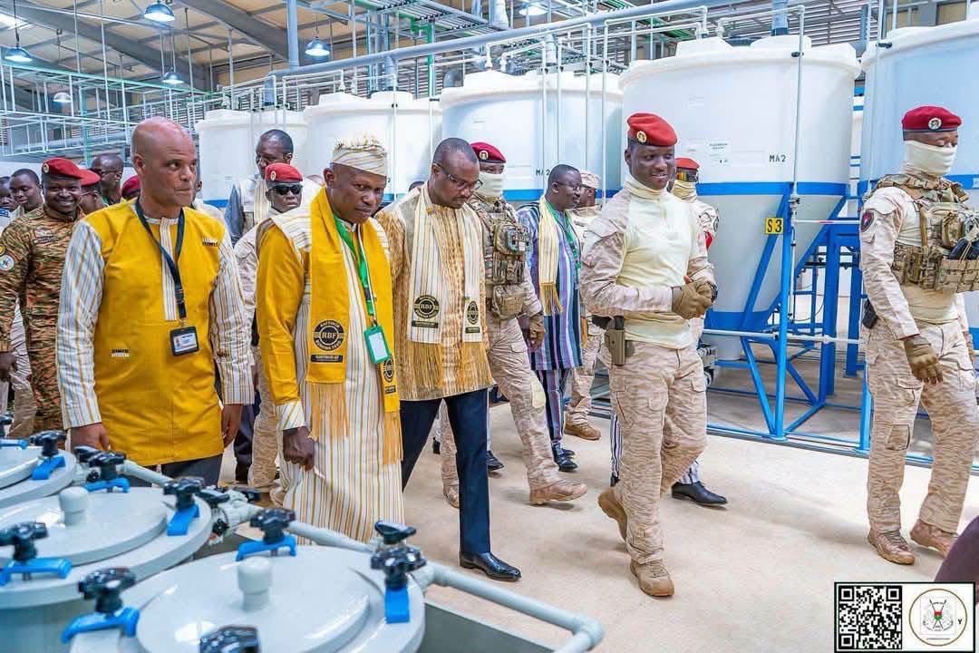 LE BURKINA FASO INAUGURE SA PREMIÈRE RAFFINERIE D’OR